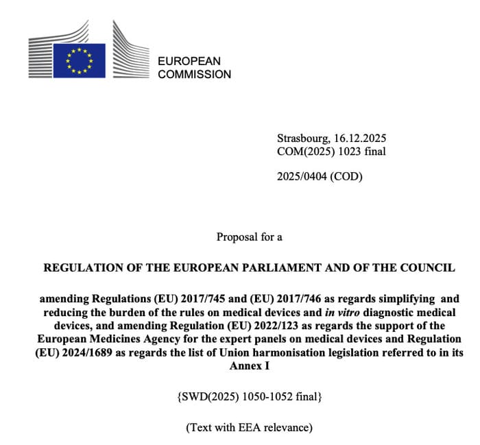 La Commission européenne veut simplifier le MDR et l’IVDR : que faut-il vraiment comprendre quand on est fabricant ?