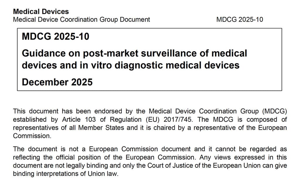 Post-market surveillance (PMS) sous MDR et IVDR : ce que le guide MDCG 2025-10 change vraiment pour les fabricants